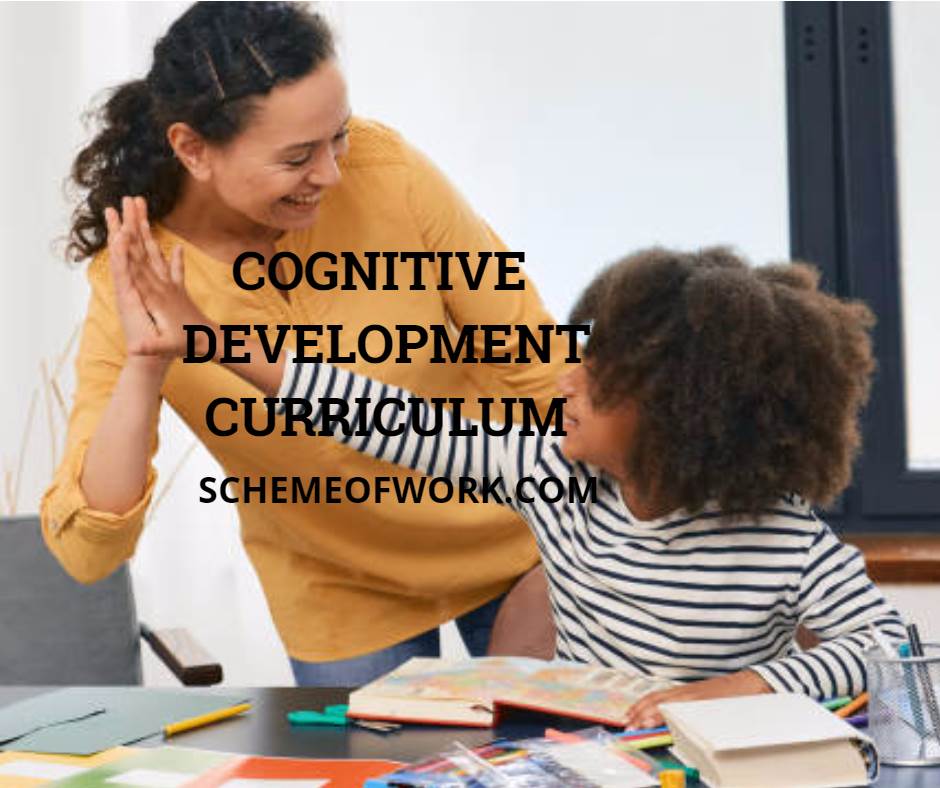 Cognitive development curriculum schemeofwork