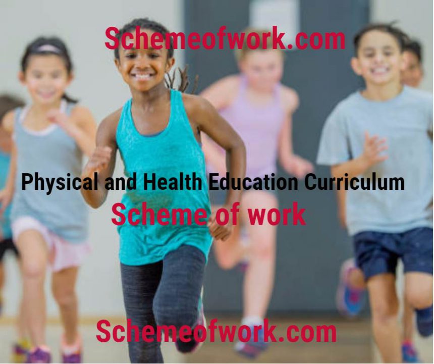 scheme of work for physical and health education