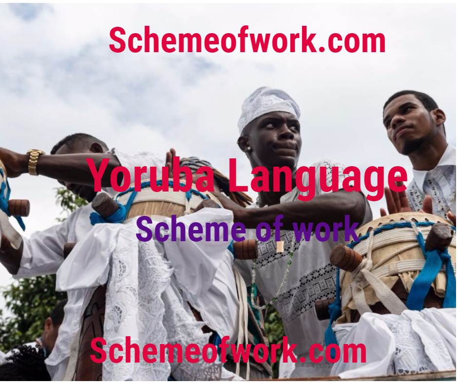 yoruba language scheme of work