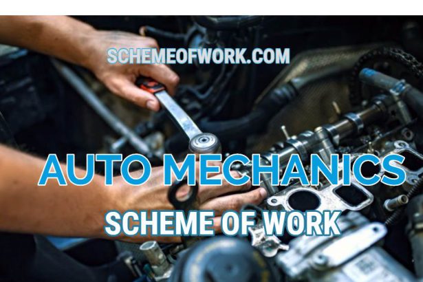 Auto Mechanics Scheme of work
