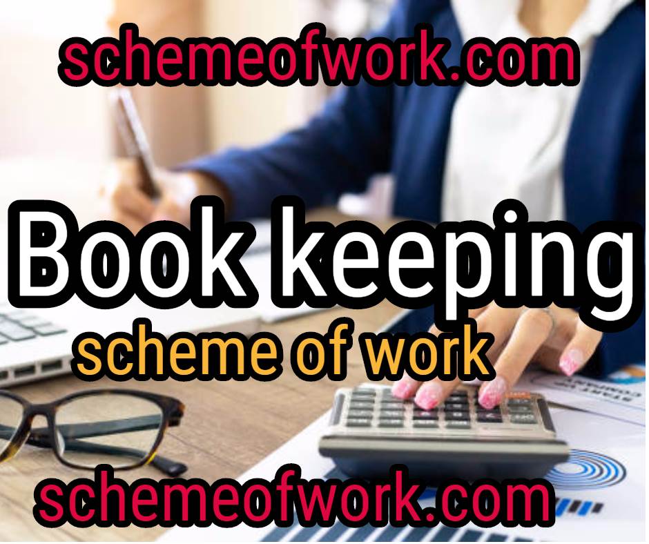 Book keeping Scheme of work 2