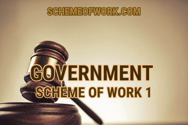Government Scheme of work