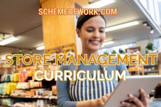 Store Management Curriculum
