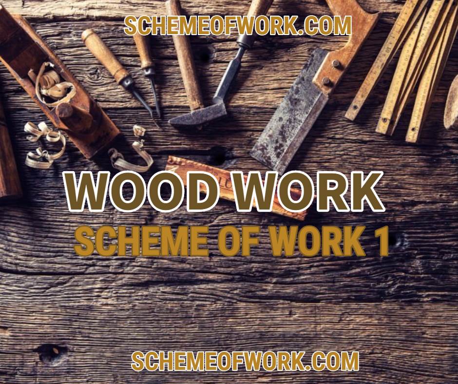 Machine Woodwork Scheme of Work SSS1 Lagos State