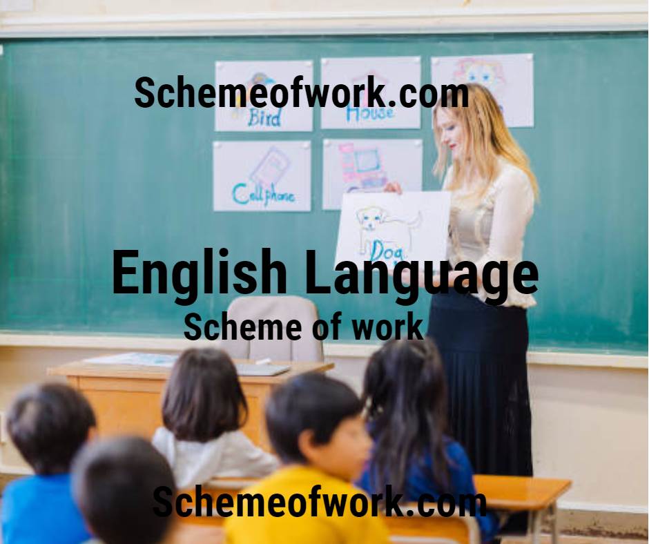 English Language Scheme of work