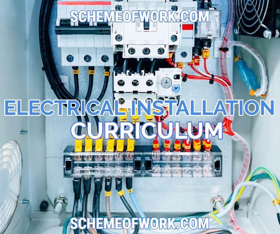 Css Electrical Installation Electrical Installation and Maintenance Work Scheme of Work SSS3