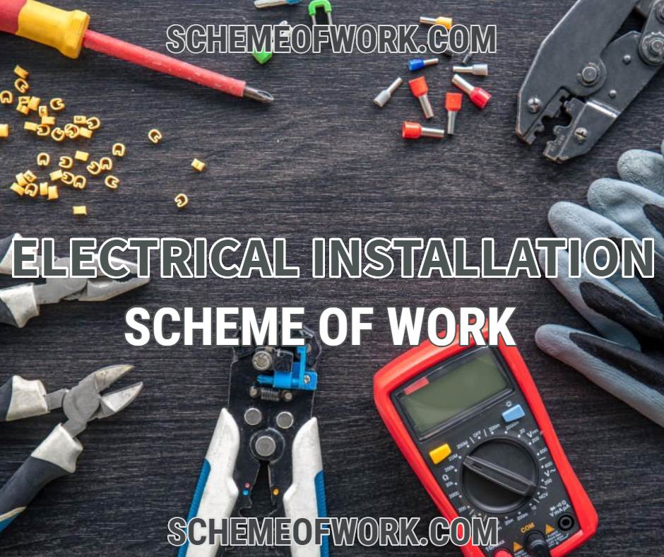 Electrical Installation Scheme of work