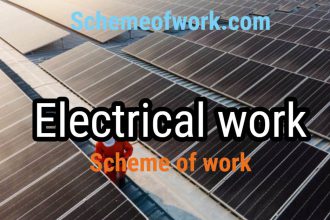 Electrical Work Scheme of work 2