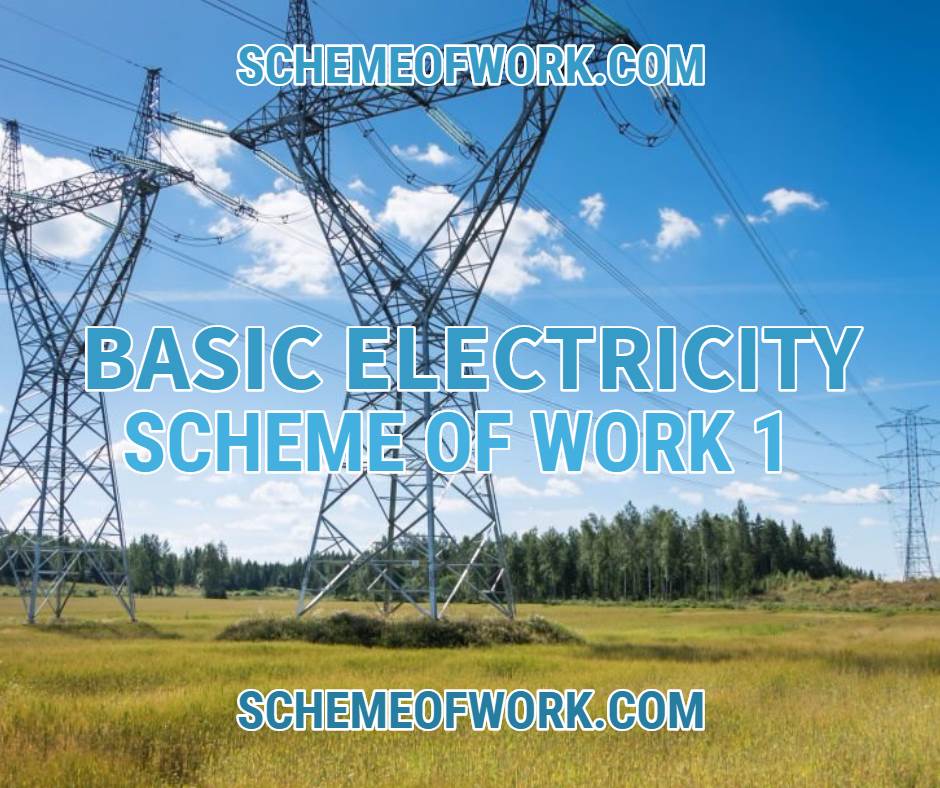 Basic Electricity Scheme of work 1