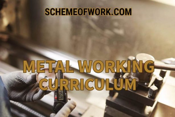 Metal Work Curriculum