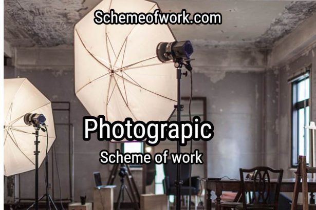 Photographic Scheme of work 2
